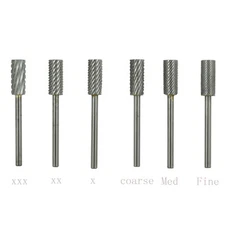 CC2 Medicool Acrylic UV Gel Nail Drill Bit 3/32" Small Barrel Two Way Cut