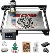 Longer New Upgrade RAY5 20W Laser Engraver,32-bit, 130W CNC 400 365mm