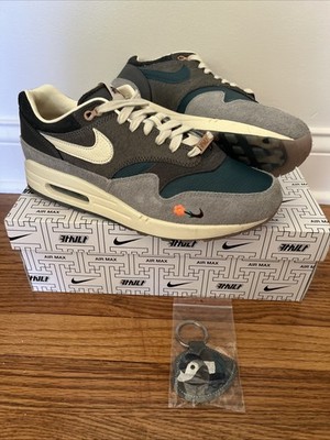 Nike Air Max 1 SP Kasina Sz 11 Won Ang Grey Blue White Suede DQ8475-001 A+