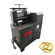 Electric Jewelry Strip Press Rolling Mill Machine 220V 1-Phase 4KW Flat Roller