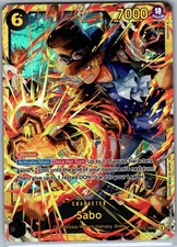 Sabo (120) Foil SEC Carrying On His Will OP13-120 NM
