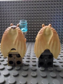 Lego Star Wars Minifigures Jar Jar Binks  sw0301 Gunga Soldier sw0302