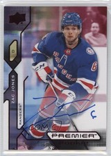 2021-22 Upper Deck Premier Rookies Auto Zac Jones #145 Auto 1mx6