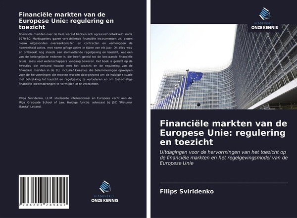 Filips Sviridenko | FinanciëLe Markten Van De Europese Unie: Regulering En...-image