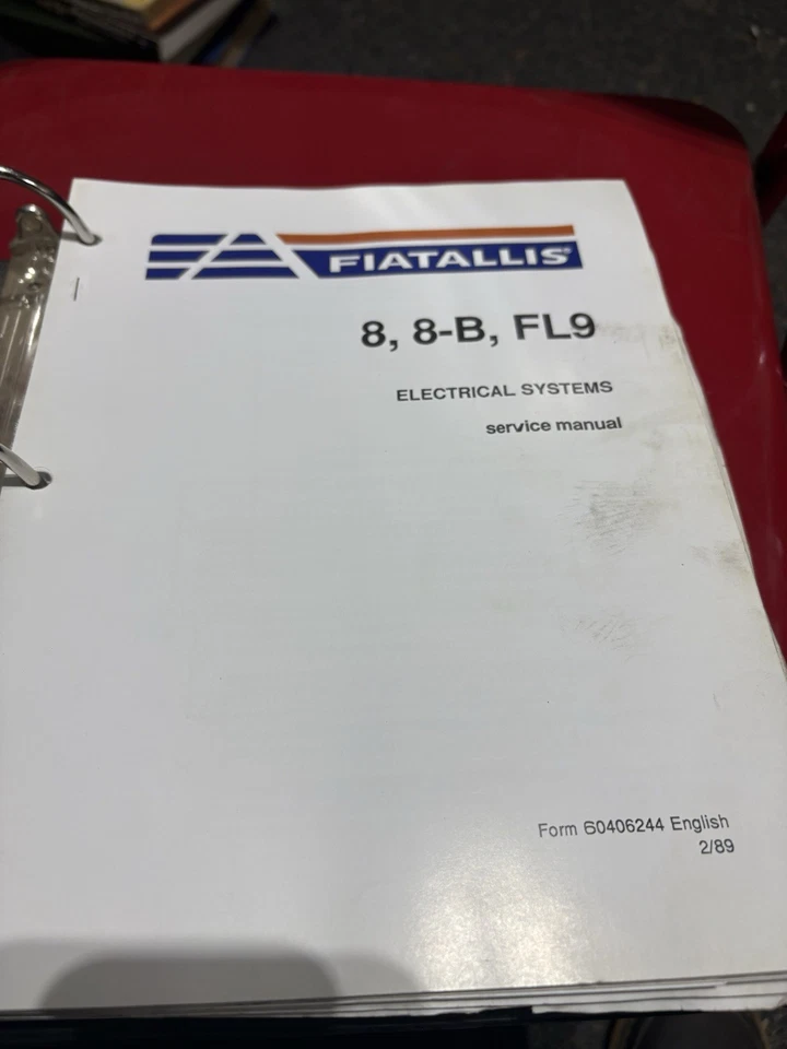 Fiat Allis 8-B Servicio Completo. Manual de reparación y repuestos Foto 2 de 4