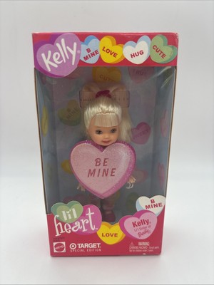 Kelly Be Mine VALENTINE Barbie My Lil Heart Club Doll Target Exclusive 2002