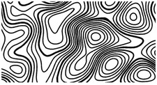 TOPOGRAPHY  2 x SHEET STICKERS GRAPHICS DECALS CAMPERVAN TOPOGRAPHIC 2 L