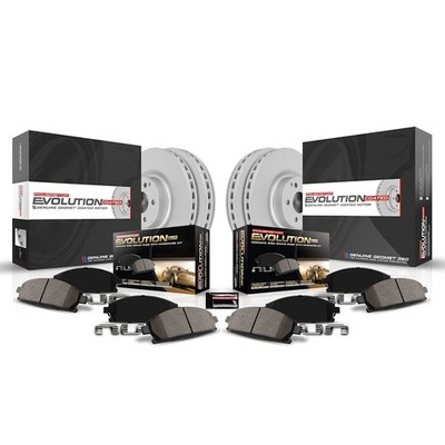 Powerstop 305mm Front 285mm Rear Brake Discs Pads Kit for 2001-02 Explorer Sport