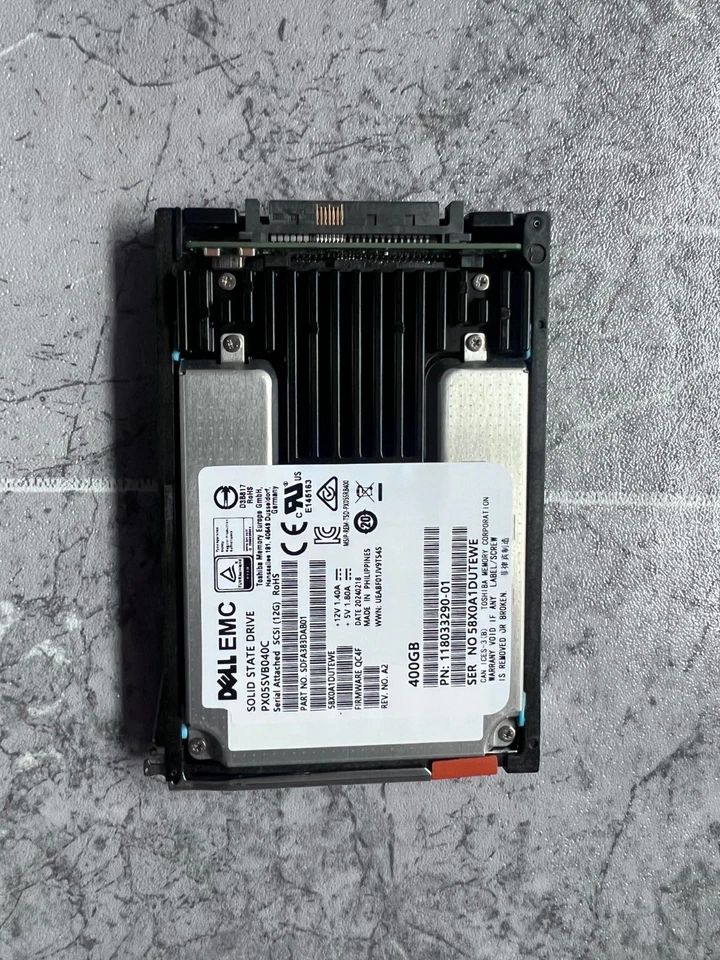 EMC 400-BFXP Unity 400GB SAS 12G 005053269 005053270 005053791 005053792 SSD驱动器 - Image 2 of 4