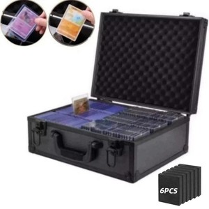 Toploader Trading Sports Cards Graded Card Case Storage Box for 600+ 35PT 3"x4"