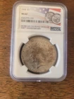1923-P  $1 PEACE SILVER DOLLAR   NGC MS62