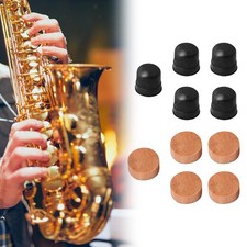 5 Pieces Trombone Spit Valve Cork Cork Pad for Cornet Trumpet Saxophone