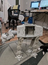 1997 AT-AT Walker POTF Star Wars Working Incomplete