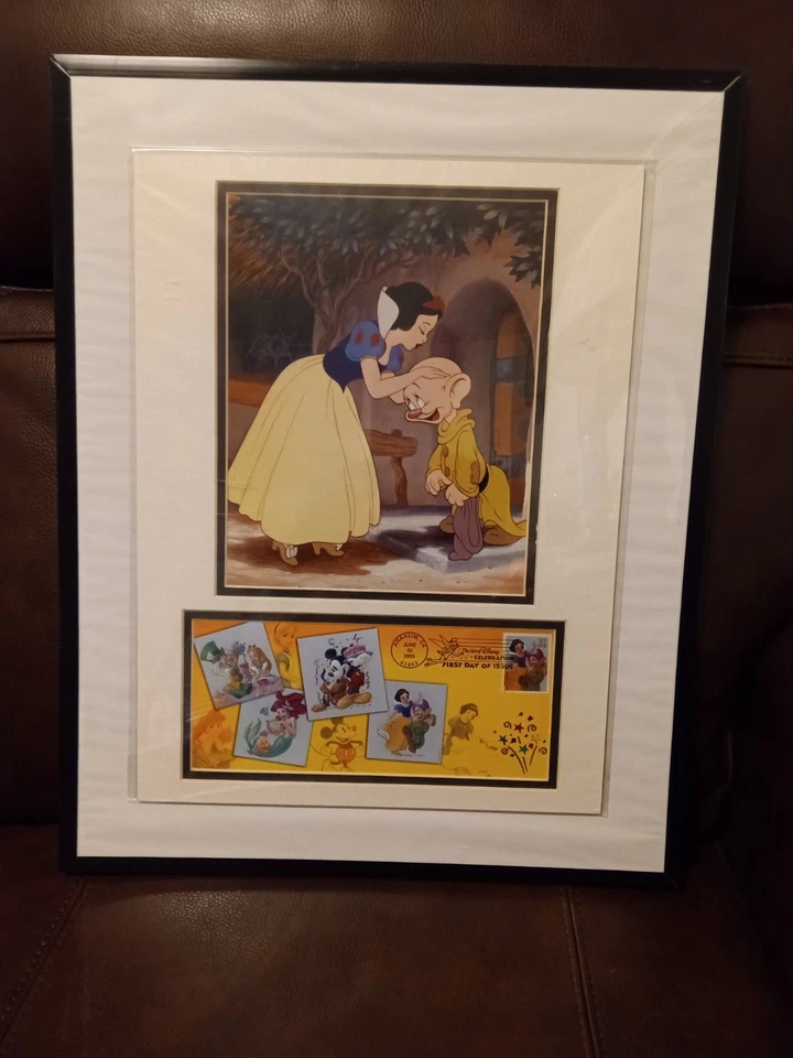 Snow White & Dopey USPS First Day Of Issue Photo/Cover Disney Celebration 2005 - Image 3 of 4