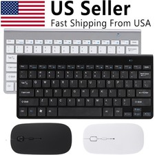 Mini Wireless Keyboard And Mouse Set Waterproof 2.4G For Mac Apple PC Computer