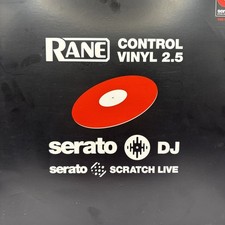 Rane Control Vinyl 2.5 - Serato DJ 2xLP 2013 RED  BLUE Vinyl VG/VG LotOfTwo DJ