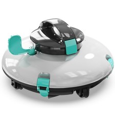 Cordless Robotic Pool Cleaner, Automatic Above Ground Pool Vacuum with 70 Min...