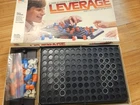 Vintage Leverage Board Game 1982 Milton Bradley 100% Complete