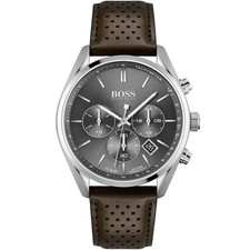Hugo Boss Champion 1513815 Mens Watch - Gray ...