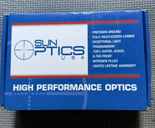 sun optics USA 750 LUMEN LAMP WITH 5MW GREEN LASER/4 POSITION SWITCH