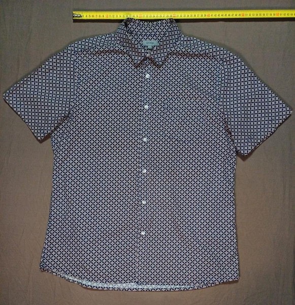 Men George Shirt Gold Cotton 40 /L / 48