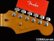 Fender American Ultra II Stratocaster Strat, NECK w LOCKING TUNERS "D" MN Maple