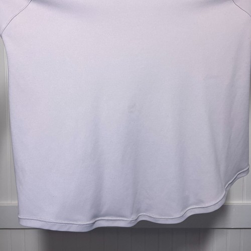 Layer 8 Gray Tank Top Women's Athletic Workout High Neck Mesh Side Activewear - Picture 6 of 8