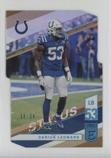 2019 Panini Donruss Elite Status Die-Cut 18/24 Shaquille Leonard Darius #67 13c1