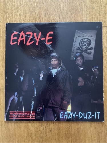 EAZY-E eazy duz it 1988 RUTHLESS RECORDS SL 57100 U.S. LP EX - Picture 1 of 14