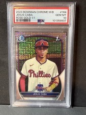 1/1 - 2023 Bowman Chrome Prospects Starlyn Caba #BCP-164 Rose gold 1/1
