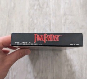 Final Fantasy NES Nintendo Authentic Box, Manual & Sleeve Only - NICE Shape