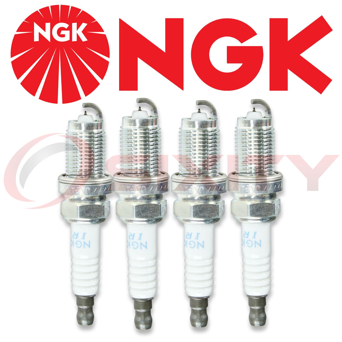 4 X NGK IZFR6K11S 5266 OEM Laser Iridium Spark Plugs for Honda Civic 1.8-Liter