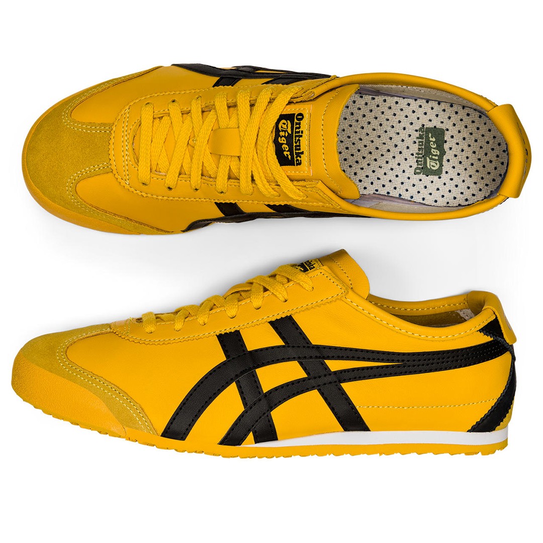 2026 Onitsuka Tiger Mexico 66 YELLOW BLACK Unisex Classic Sneaker