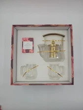 Charbrew Glass Teapot Set With 2 Teacups And 25g English Breakfast Loose Tea