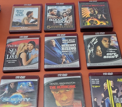 HD DVD Movie Lot: Into the Wild, Blood Diamond, Blade Runner, Special Editions