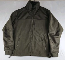 Rothco Mens Jacket 96677 Tactical Fleece Coat OD Green EXC COND Fits XL-R