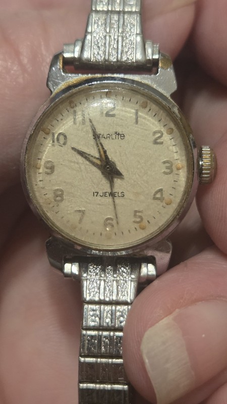 Vintage Starlite 17 Jewels Womens Watch