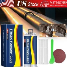 Strong Foundry Glue, High Temperature Resistant Casting Repair,Metal Repair Glue