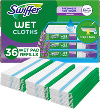 Sweeper Wet Mopping Cloth Multi Surface Refills, Mops for Floor Cleaning, Febrez