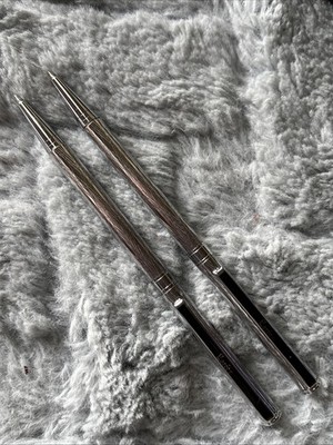 Loree Silver Color Pen Set In Case EUC