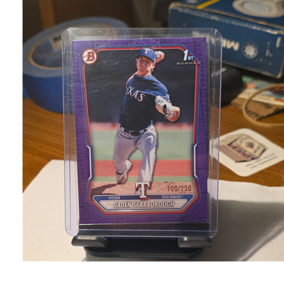 Panini Prospect Edition 2024 #172 Caden Scarborough Baseball Trading Card