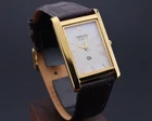 Vintage Seiko Slim White Dial Gentlemen's Quartz Wrist Watch - FREE SHIPPING