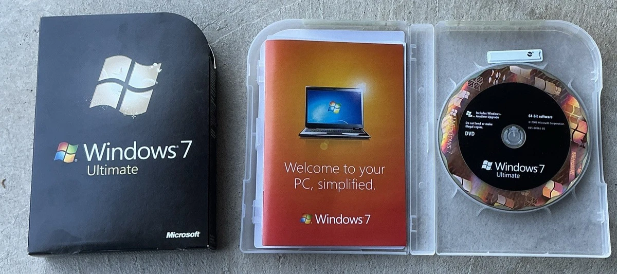 Retail Microsoft Windows 7 Operating System Software for sale | eBay