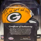 Lynn Dickey Green Bay Packers Signed Mini Helmet 1976-85 GBP HOF 1992