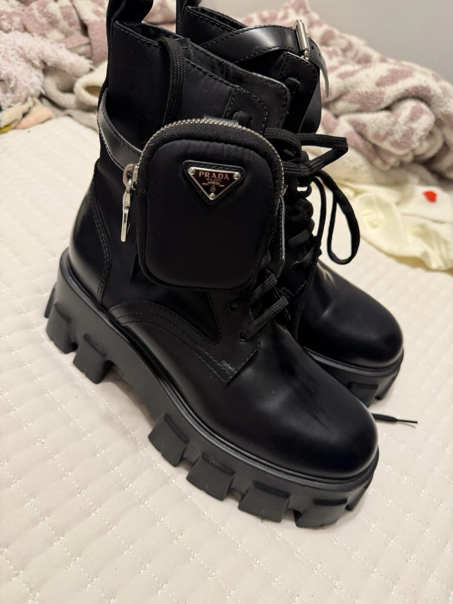 PRADA Combat Boots for Women for sale - eBay