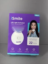 Teeth Whitening Kit iSmile LED Light 35% Carbamide Peroxide Gel Syringes SEALED