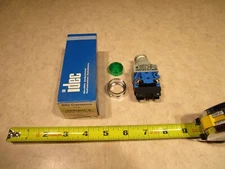 IDEC ALW29911D-G-120V ILLUMINATED PUSH BUTTON, GREEN, S0010