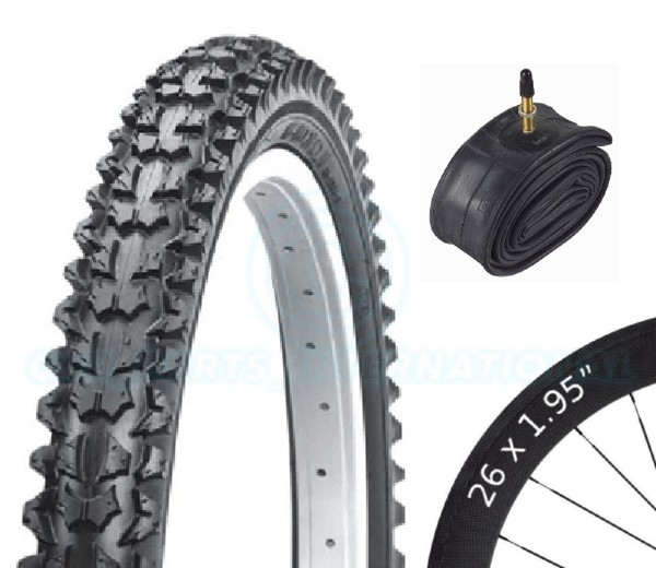 Fahrrad Reifen Rad - Mountainbike - 26 X 1.95 - VC-5010 - Mit Presta Schlauch-image