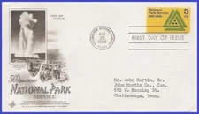 USA4 #1314 ADDR ARTCRAFT FDC   National Park Service