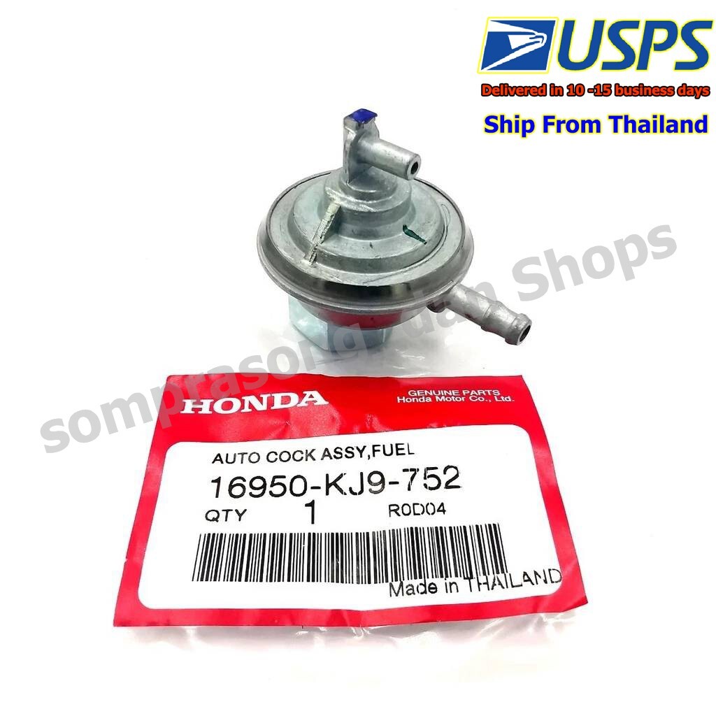 Honda Fuel Valve Cock Assy 16950-KJ9-752 Genuine Replacement Part